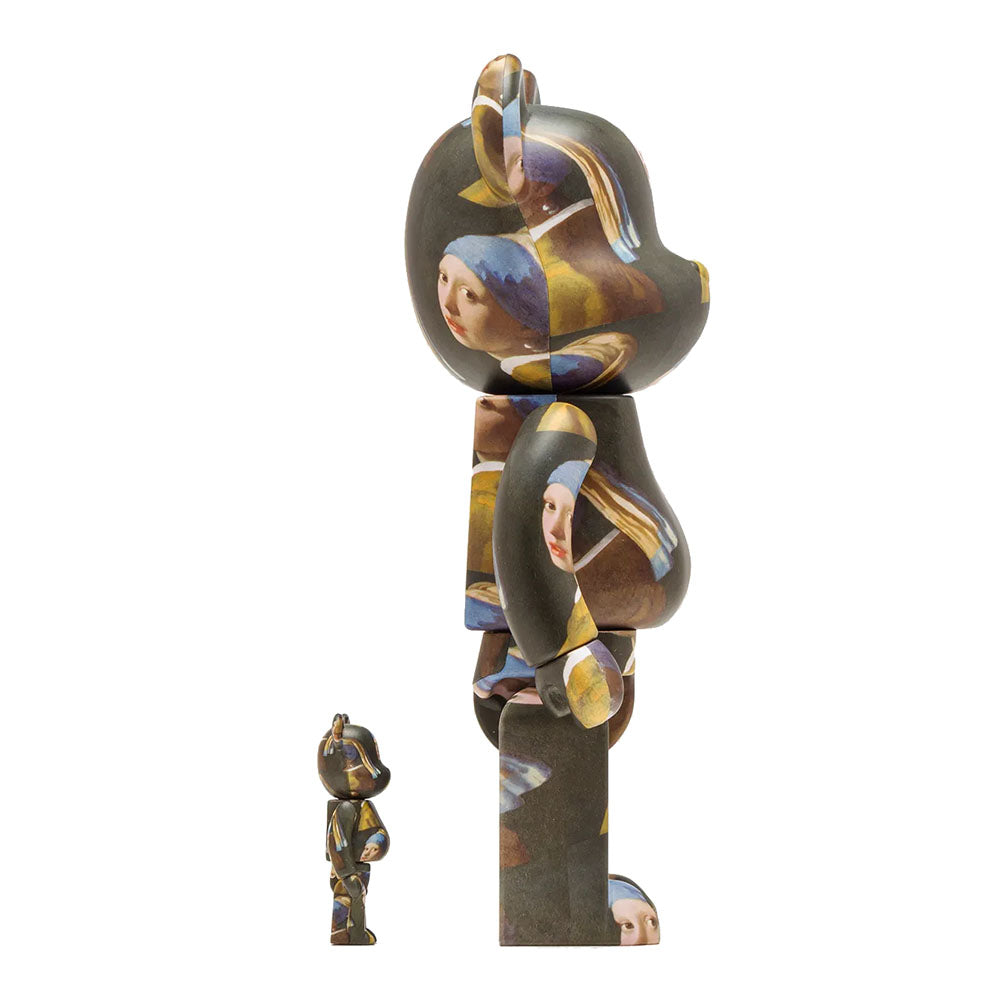 BEARBRICK 400% VERMEER MÄDCHEN MIT EINEM PERLENOHRRING 2ER-PACK