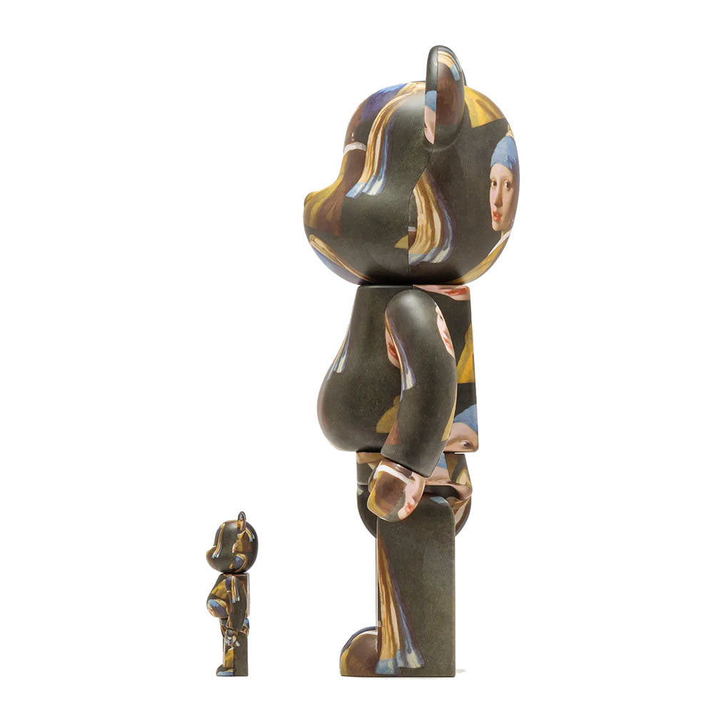 BEARBRICK 400% VERMEER MÄDCHEN MIT EINEM PERLENOHRRING 2ER-PACK