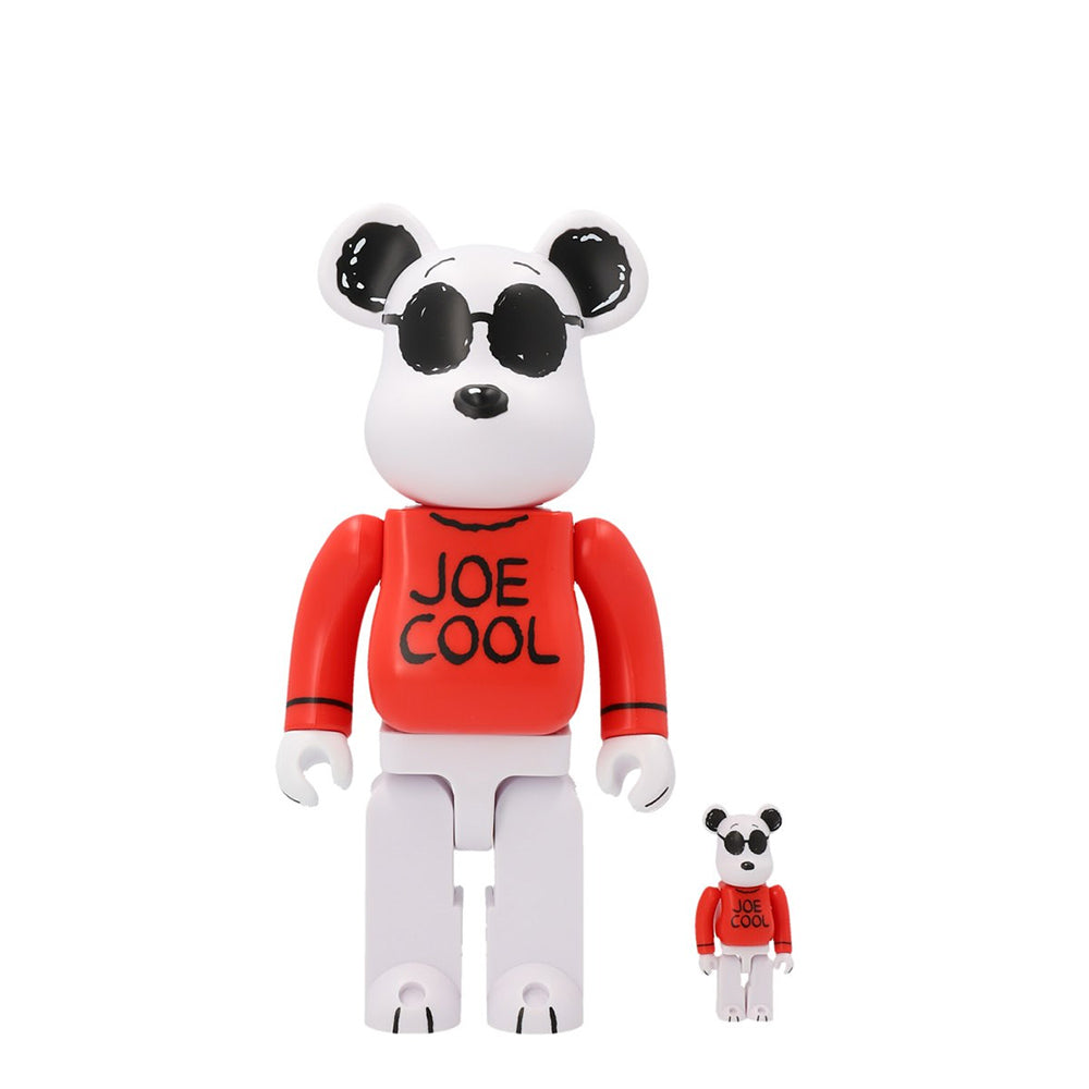 BEARBRICK 400% PEANUTS JOE COOL 2ER PACK