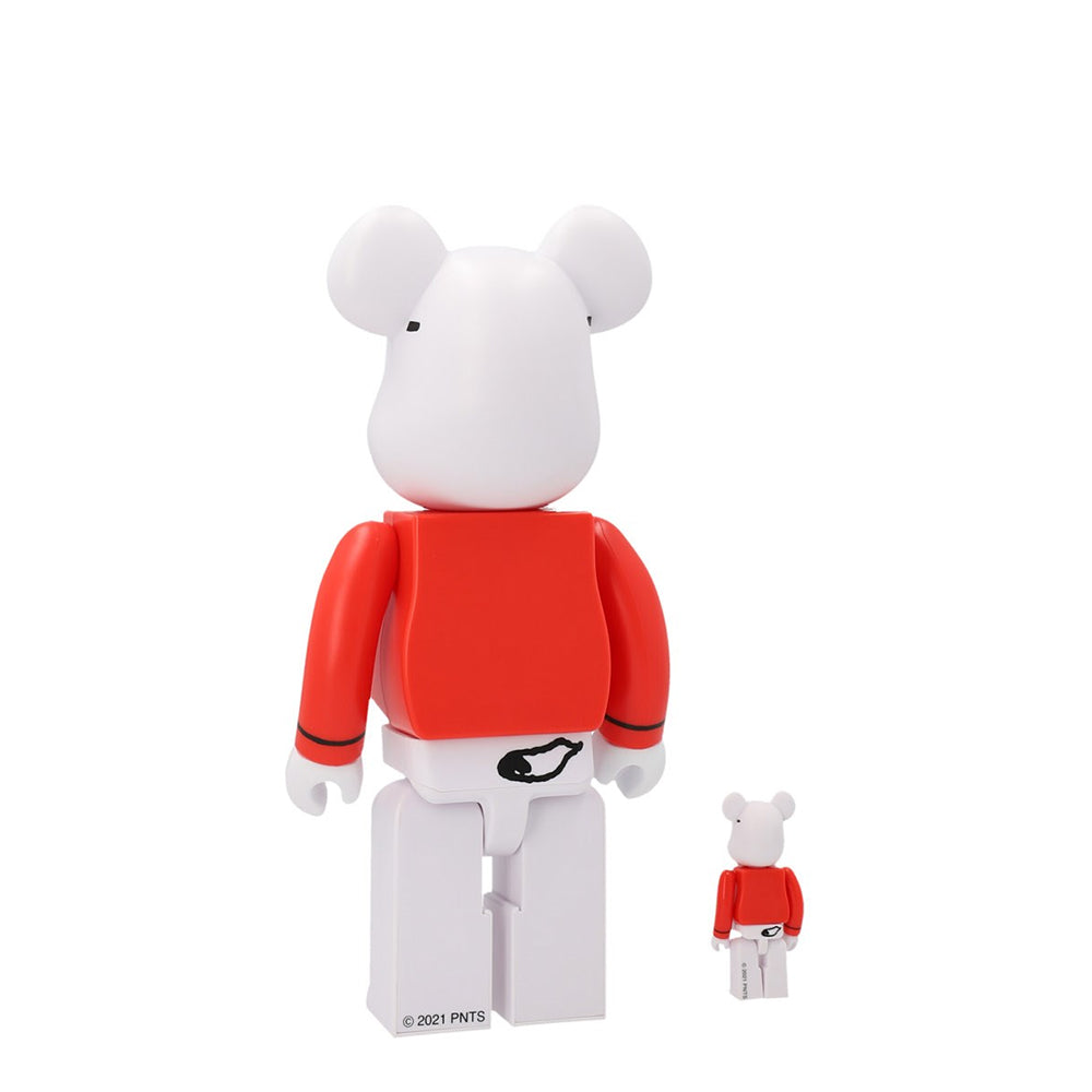 BEARBRICK 400% PEANUTS JOE COOL 2ER PACK