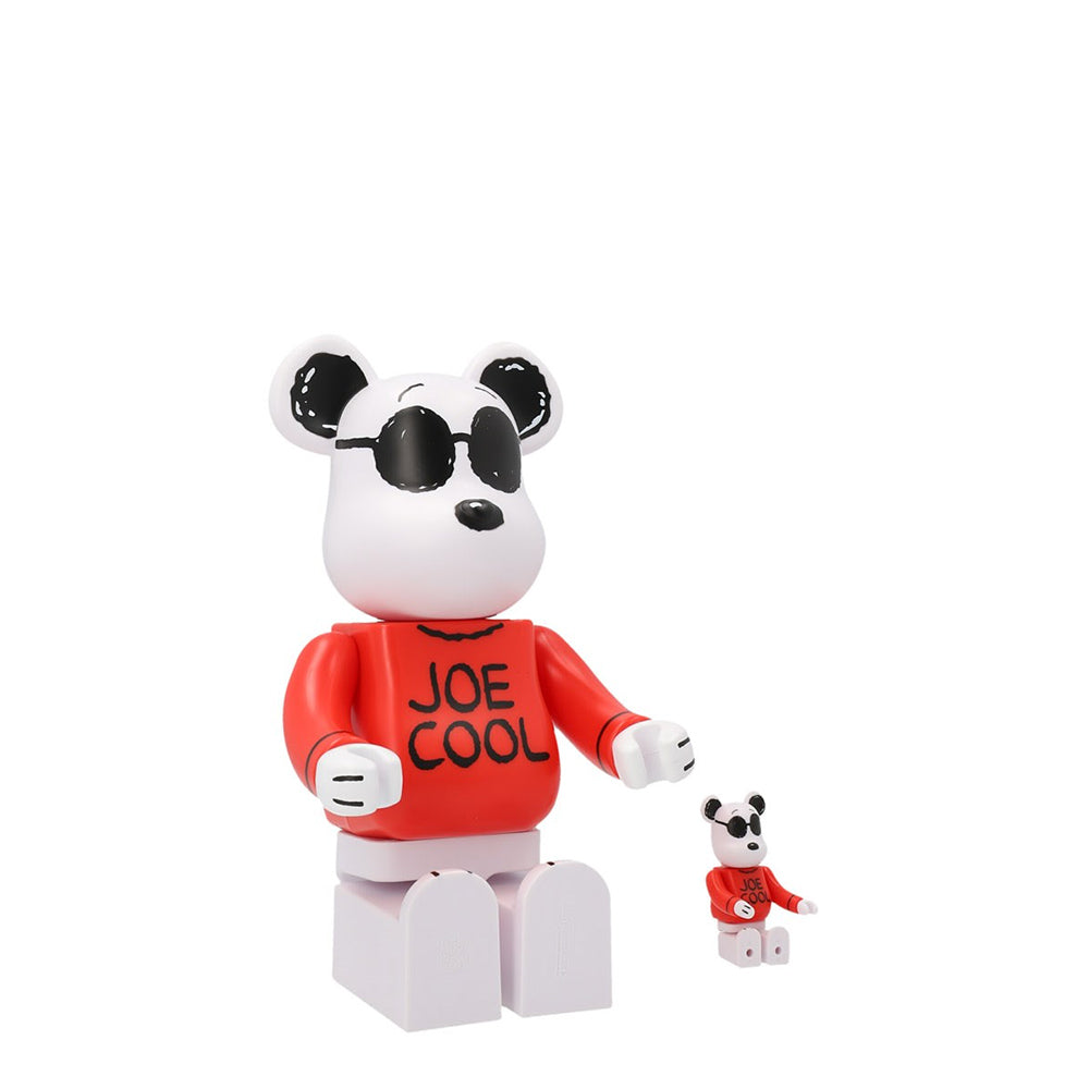 BEARBRICK 400% PEANUTS JOE COOL 2ER PACK