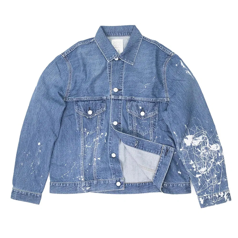 KARLA PAINT DENIM JACKE