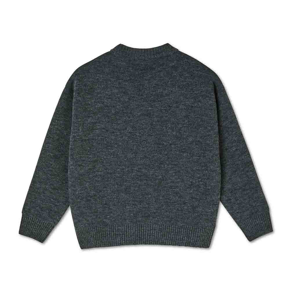 EARTHQUAKE LOGO KNIT PULLOVER