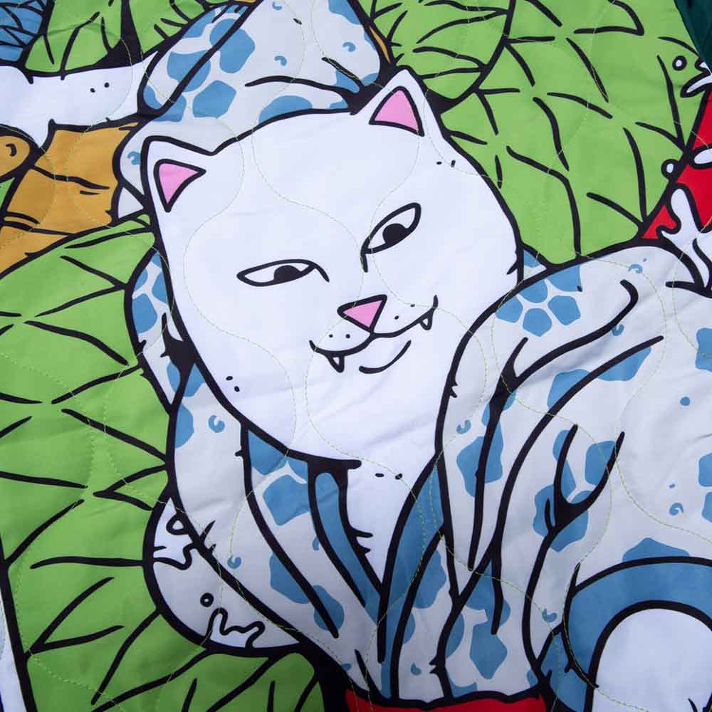 NERMURARI WARRIOR QUILTED BOMBER JACKET