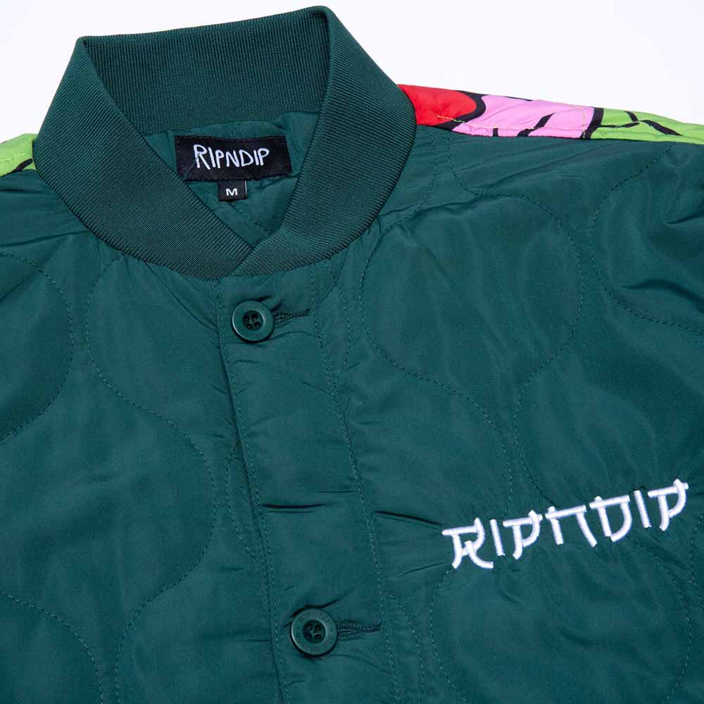 NERMURARI WARRIOR QUILTED BOMBER JACKET