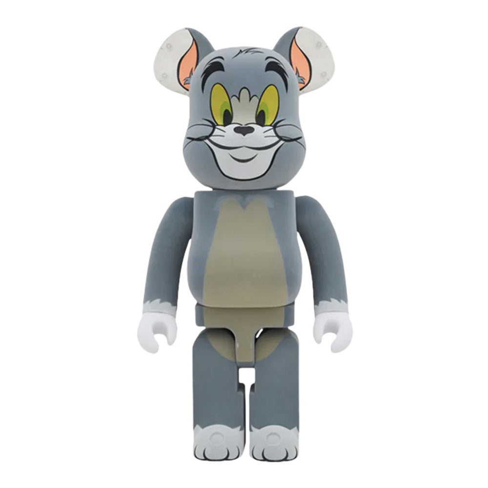 BEARBRICK 1000% TOM UND JERRY FLOCKED TOM