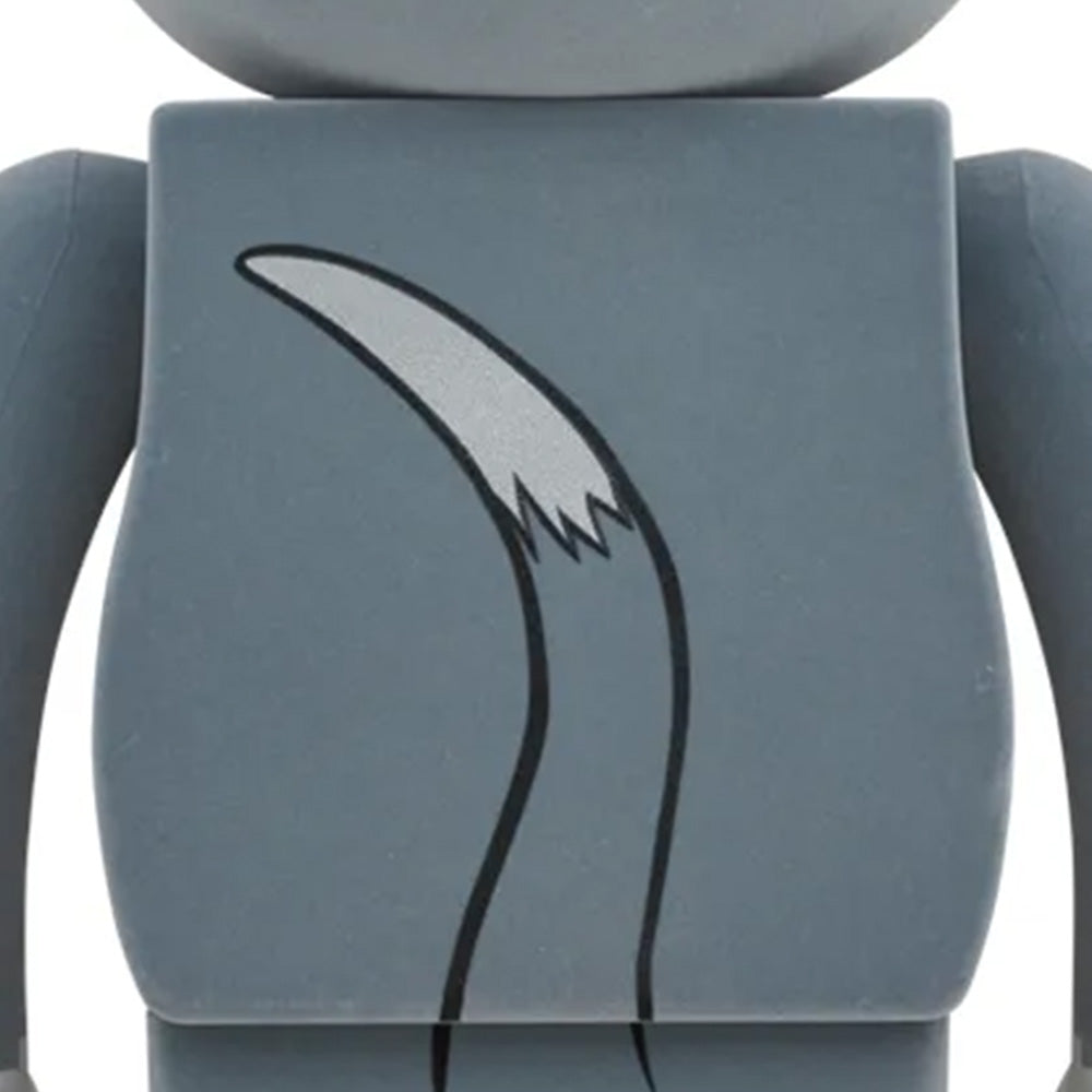 BEARBRICK 1000% TOM UND JERRY FLOCKED TOM