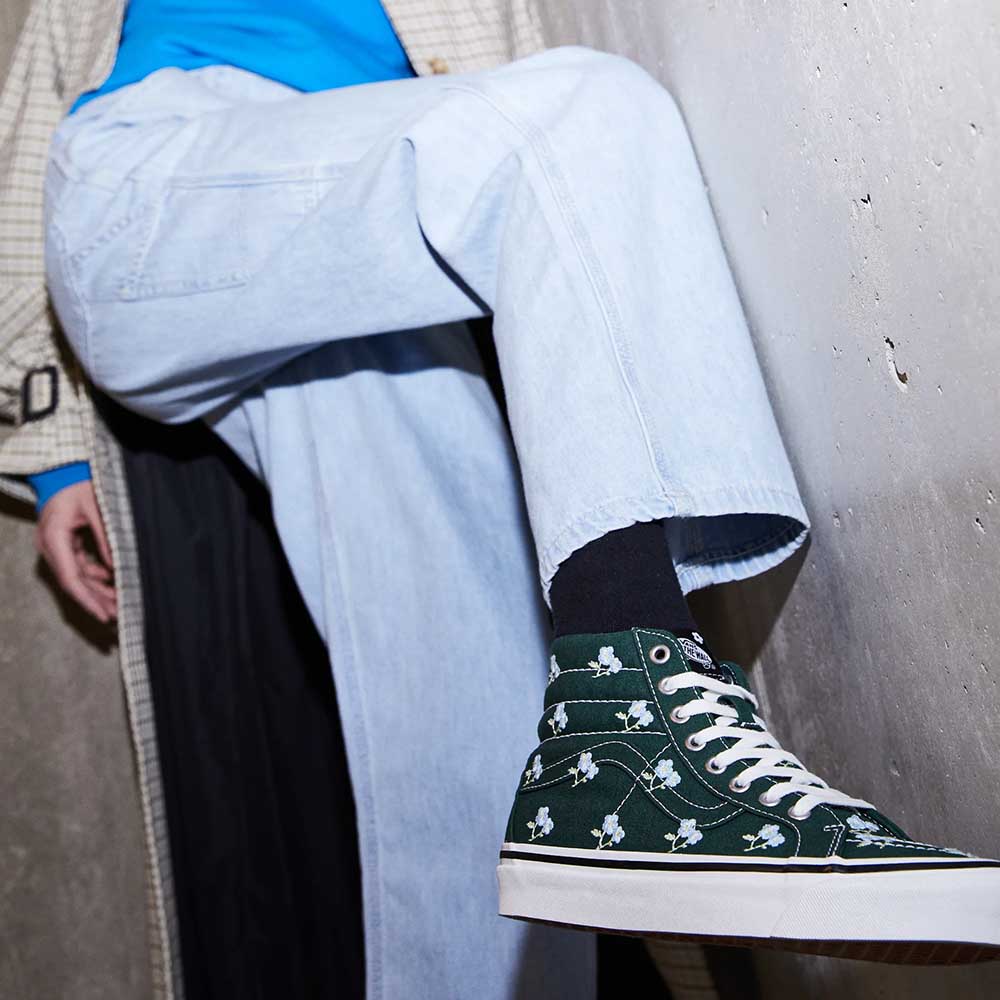 VANS X SANDY LIANG FLORAL SK8-HI 38 DX