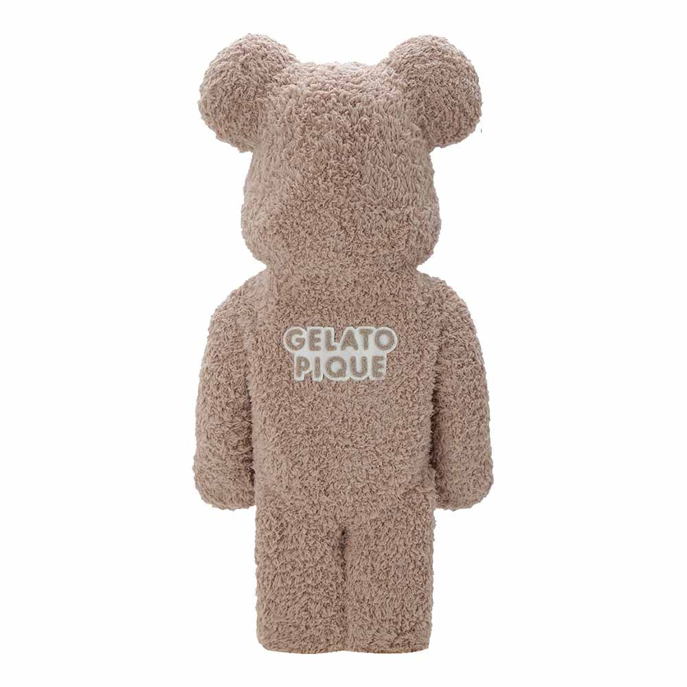 BEARBRICK 1000% EIS PIQUE STROHHALME BEIGE