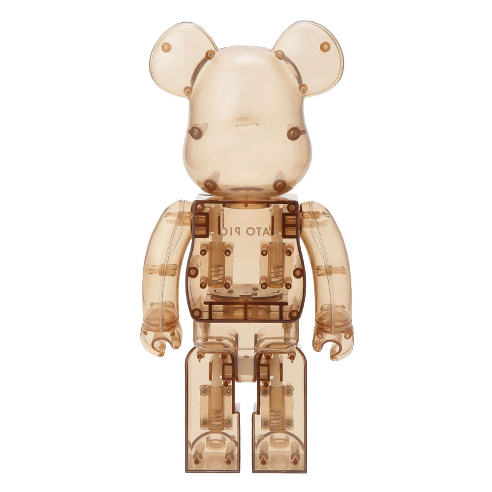 BEARBRICK 1000% EIS PIQUE STROHHALME BEIGE