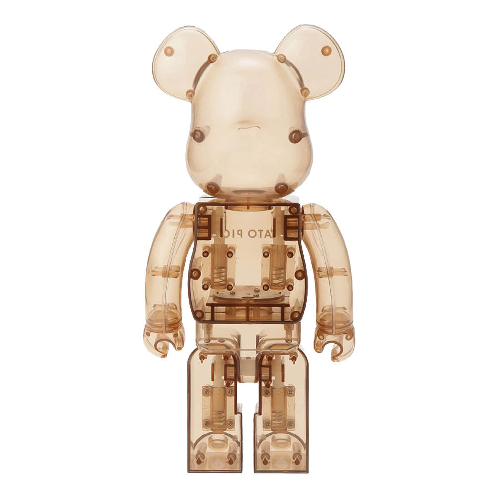 BEARBRICK 1000% EIS PIQUE STROHHALME BEIGE