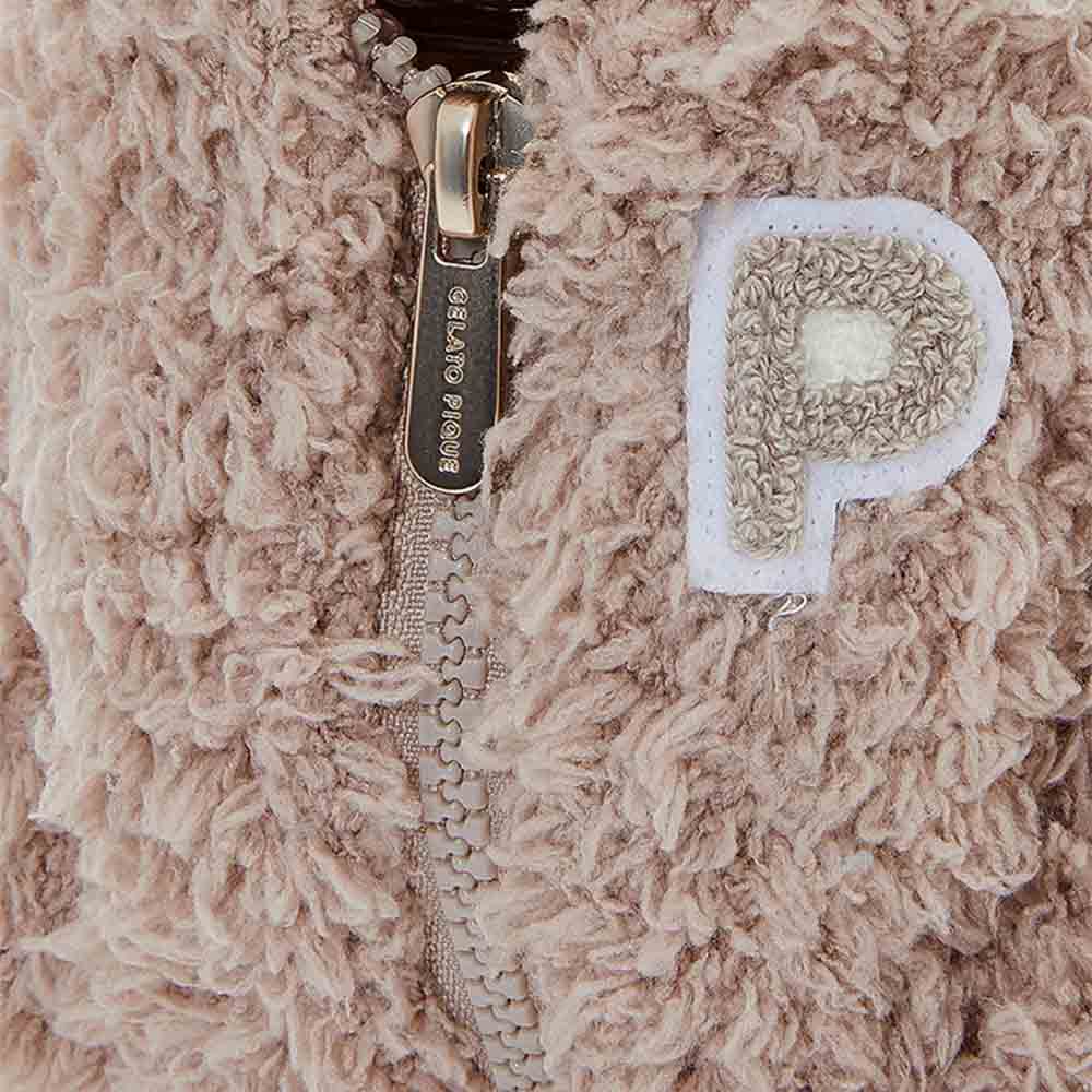 BEARBRICK 400% EIS PIQUE STROHHALME BEIGE