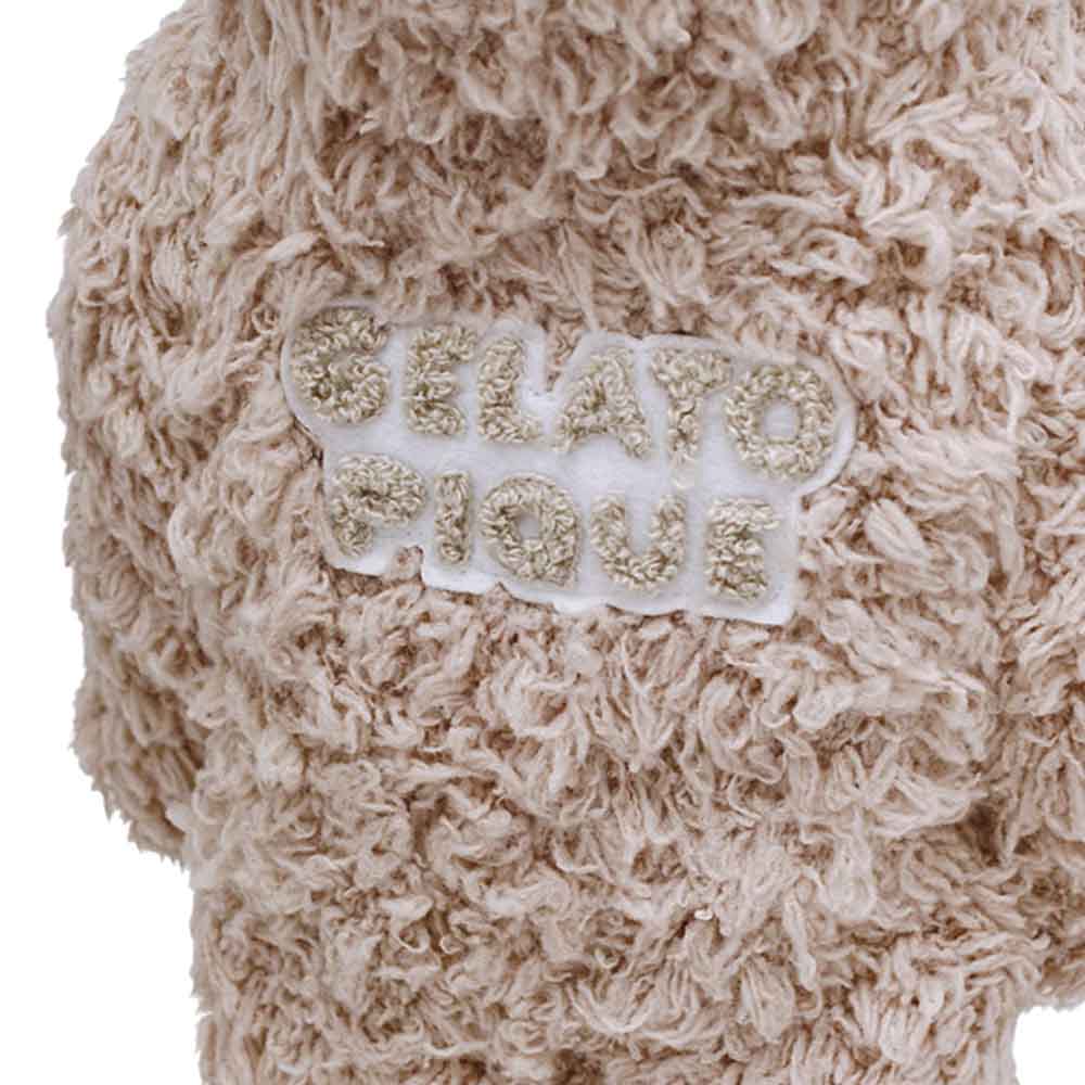 BEARBRICK 400% EIS PIQUE STROHHALME BEIGE