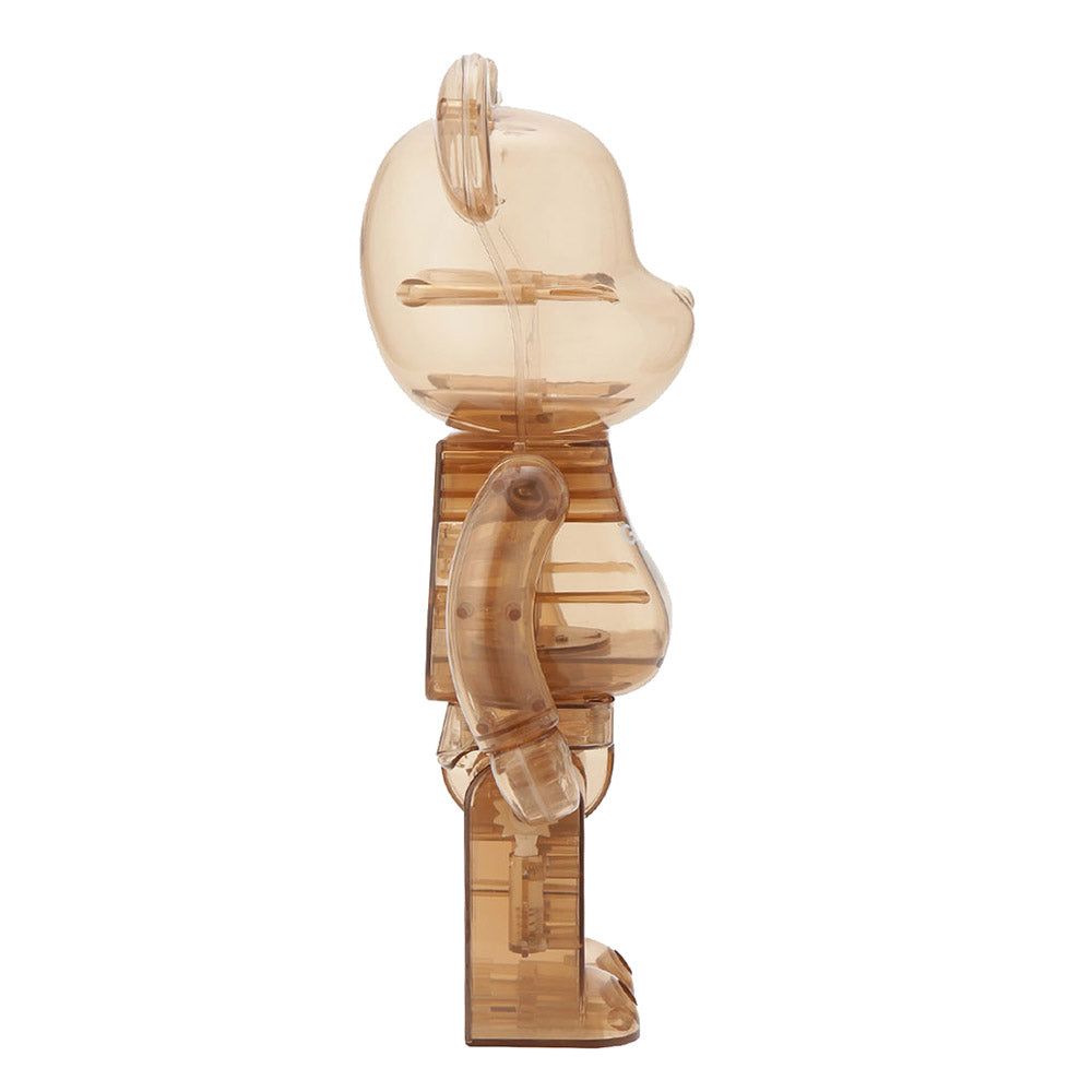 BEARBRICK 400% EIS PIQUE STROHHALME BEIGE