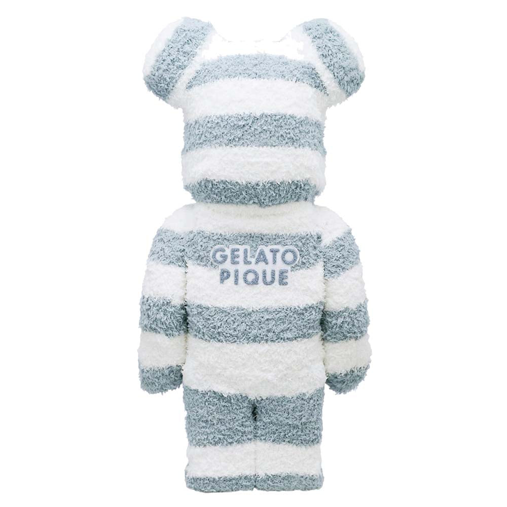 BEARBRICK 1000% EIS PIQUE STROHHALME MINT WHITE