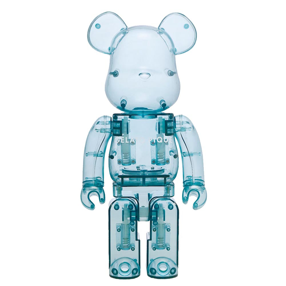 BEARBRICK 1000% EIS PIQUE STROHHALME MINT WHITE