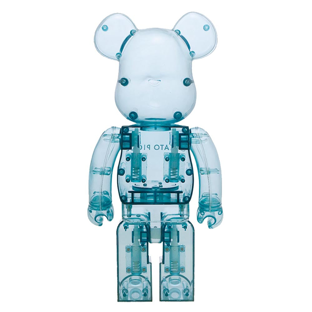 BEARBRICK 1000% EIS PIQUE STROHHALME MINT WHITE