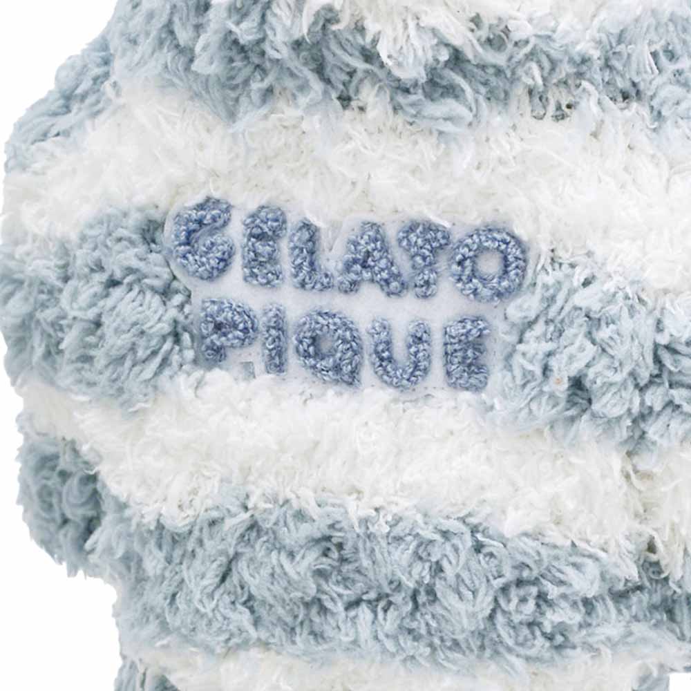 BEARBRICK 400% EIS PIQUE STROHHALME MINT WHITE