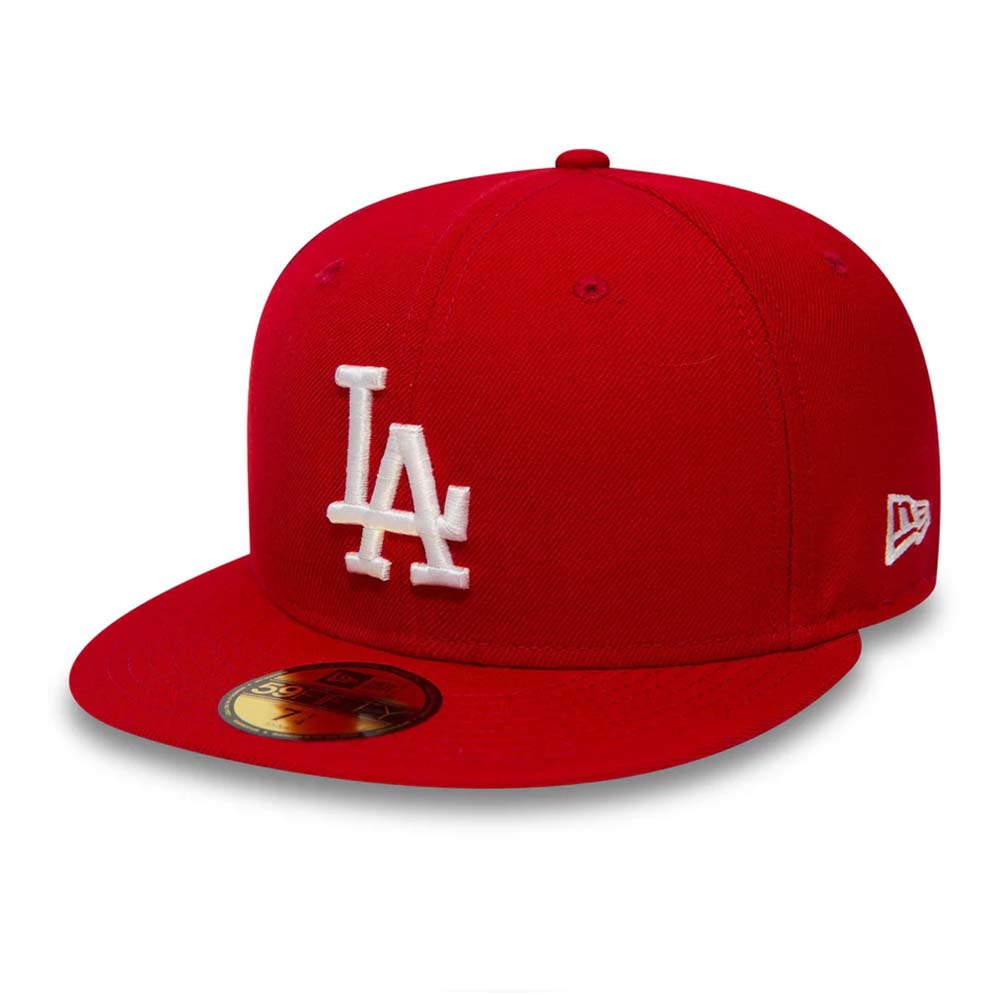 LA DODGERS ESSENTIAL RED 59FIFTY CAP