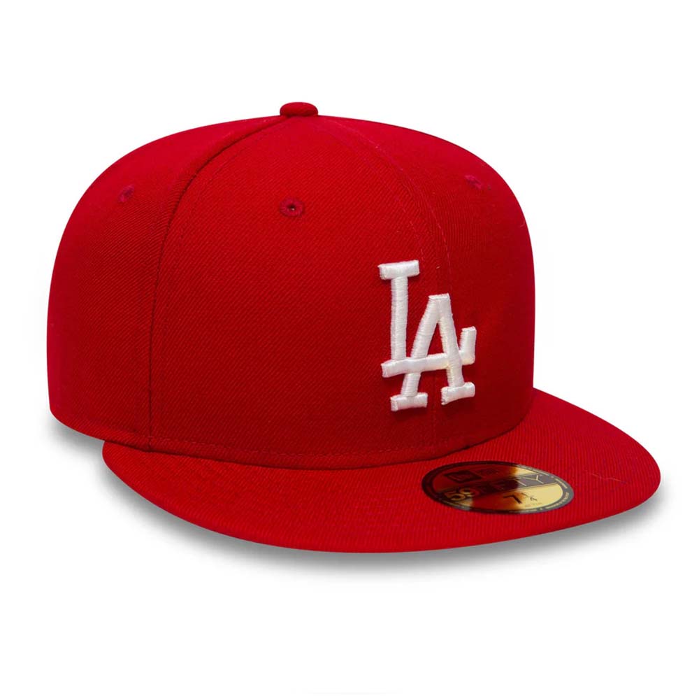 LA DODGERS ESSENTIAL RED 59FIFTY CAP