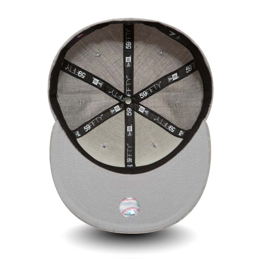 NEW YORK YANKEES ESSENTIAL HEATHER GREY 59FIFTY CAP