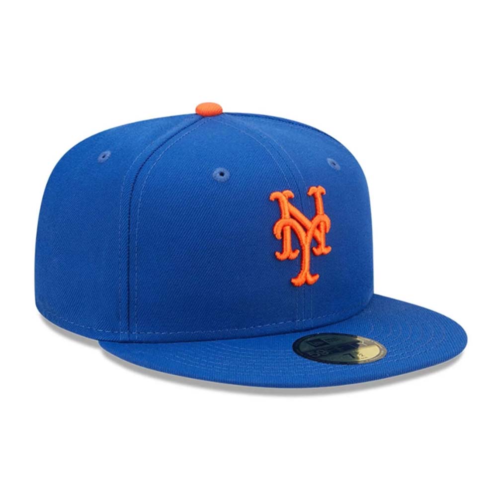 NEW YORK METS AC PERF BLUE 59FIFTY CAP