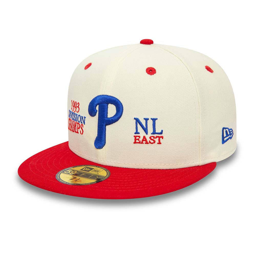 PHILADELPHIA PHILLIES MLB 93 DIVISION BEIGE 59FIFTY CAP