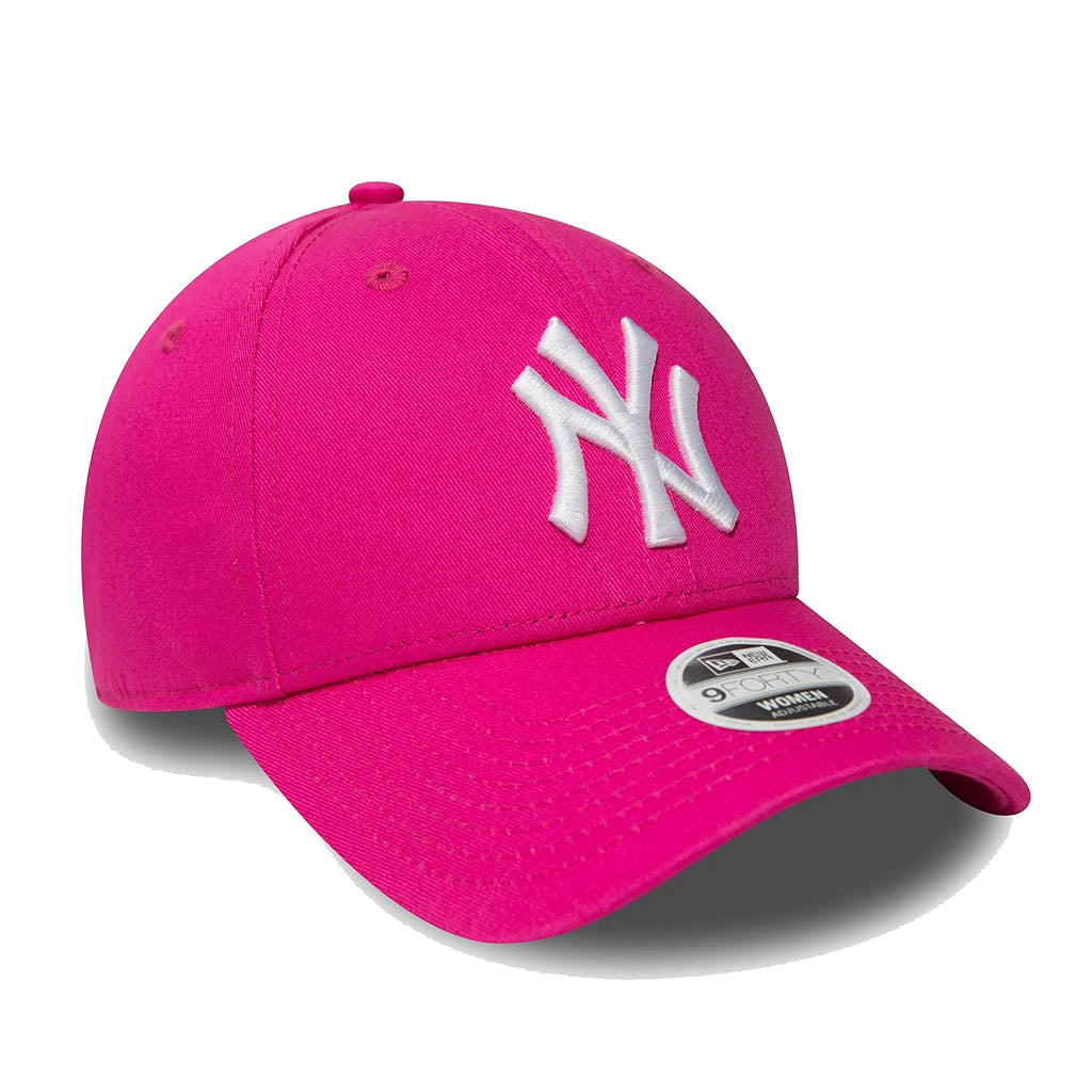 NEW YORK YANKEES ESSENTIAL BRIGHT PINK 9FORTY CAP