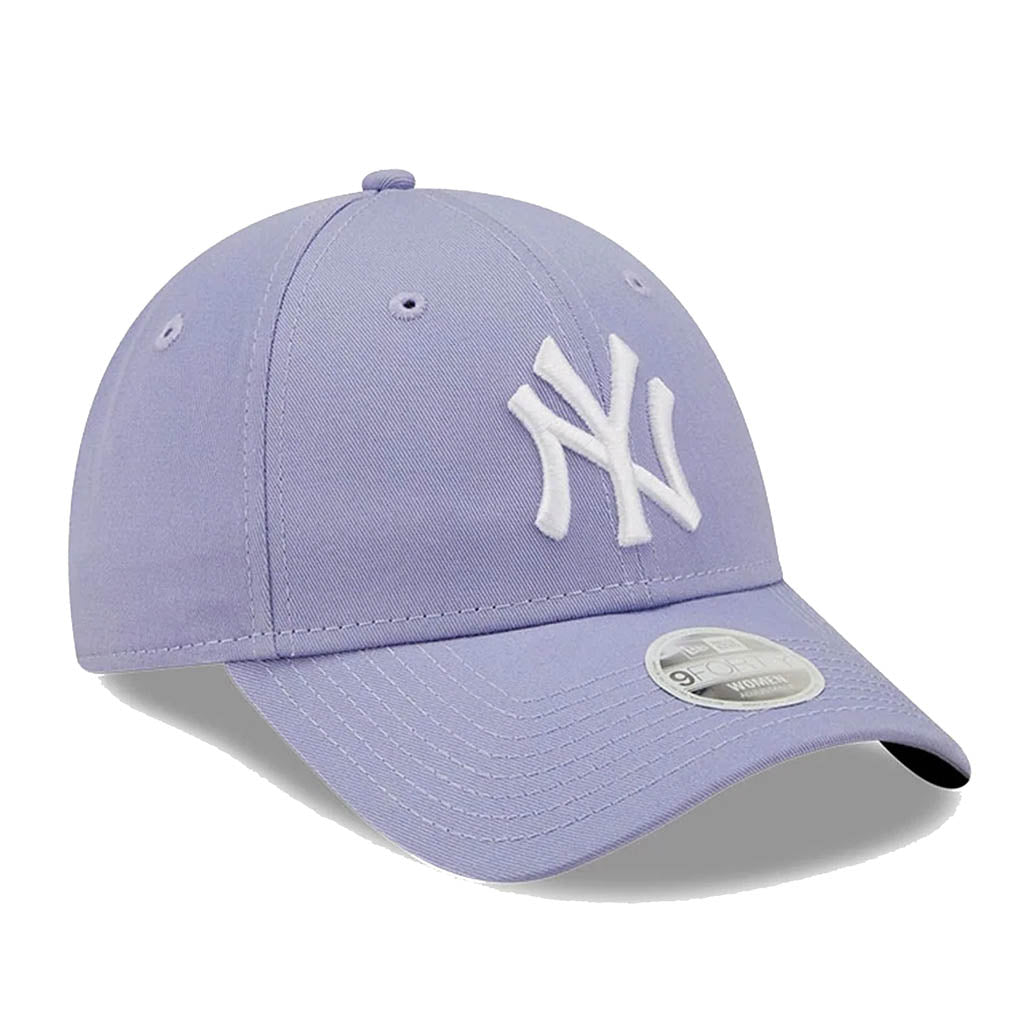 NEW YORK YANKEES LEAGUE ESSENTIALS LILAC 9FORTY CAP