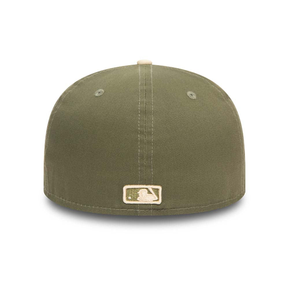 LA DODGERS MLB SIDE PATCH GREEN 59FIFTY CAP