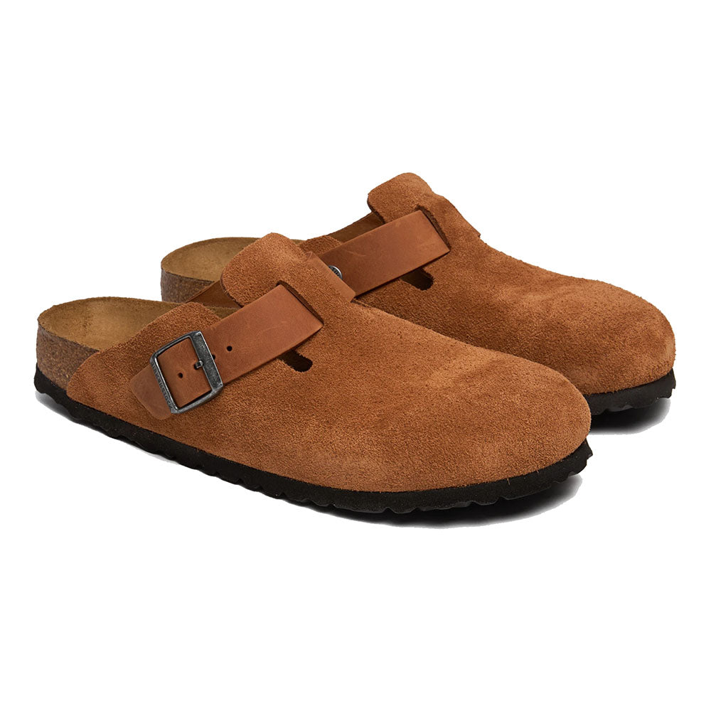 BOSTON COGNAC SUEDE LEATHER