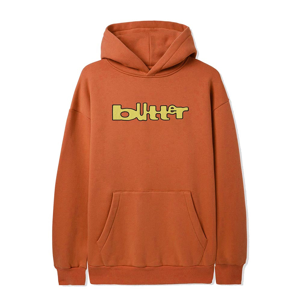 WARPED PULLOVER HOOD RUST