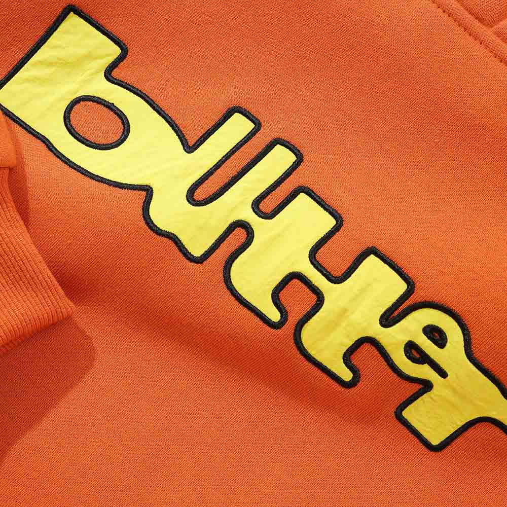 WARPED PULLOVER HOOD RUST
