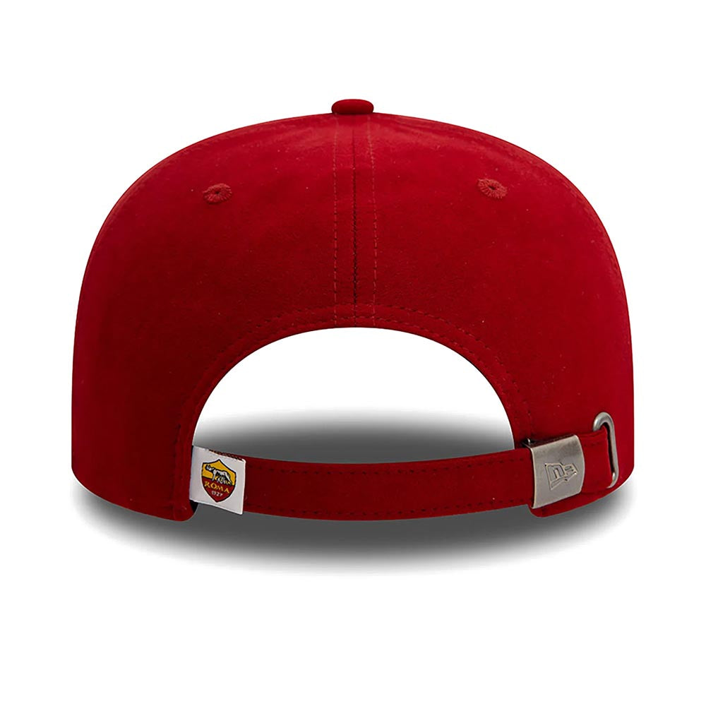 NEW ERA SUEDE AS ROMA RED 9FIFTY CAP