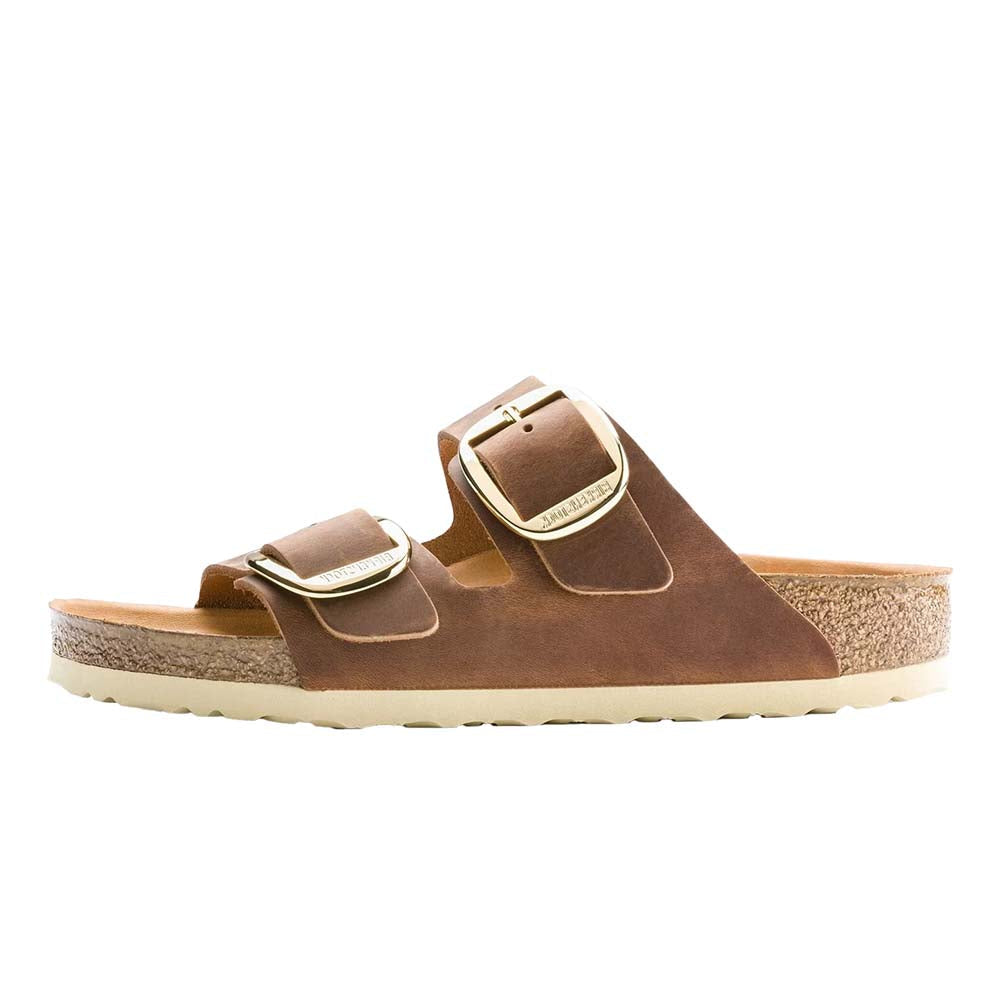 ARIZONA BIG BUCKLE OILED LEATHER COGNAC