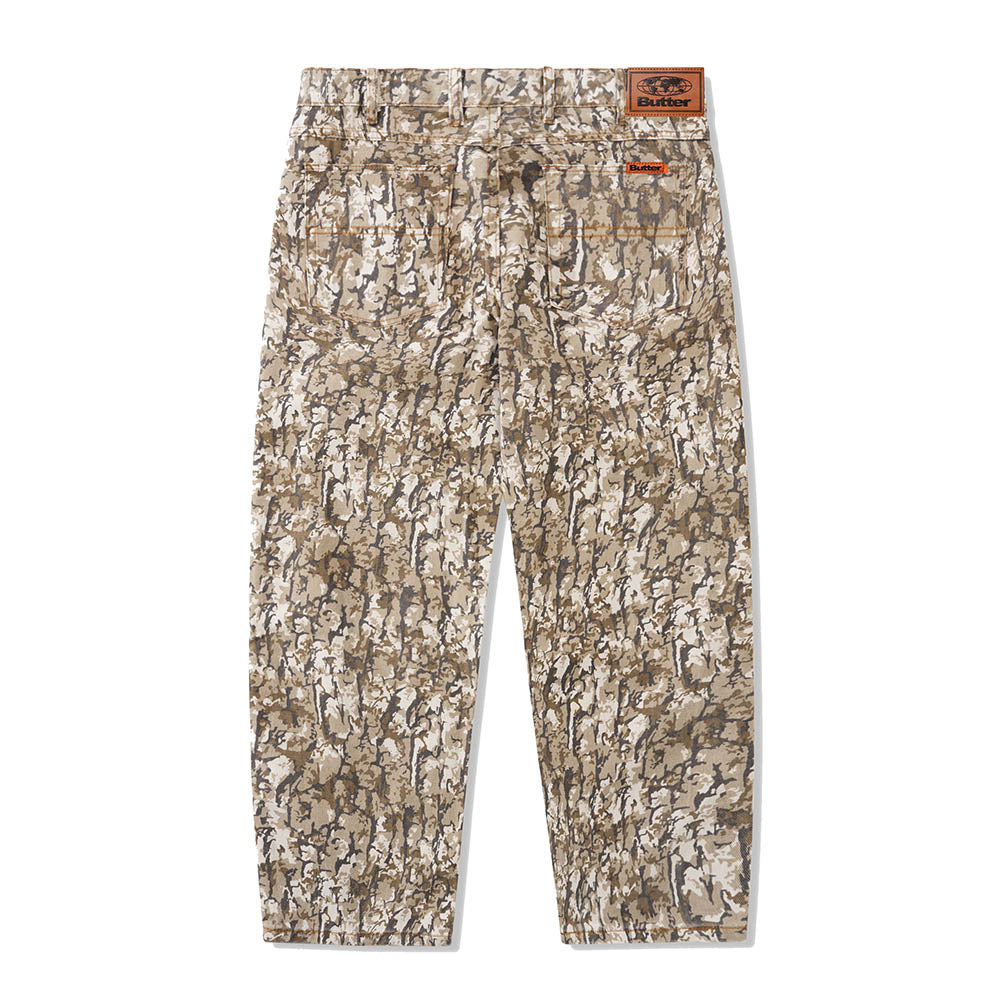 BARK CAMO DENIM JEANS TAN