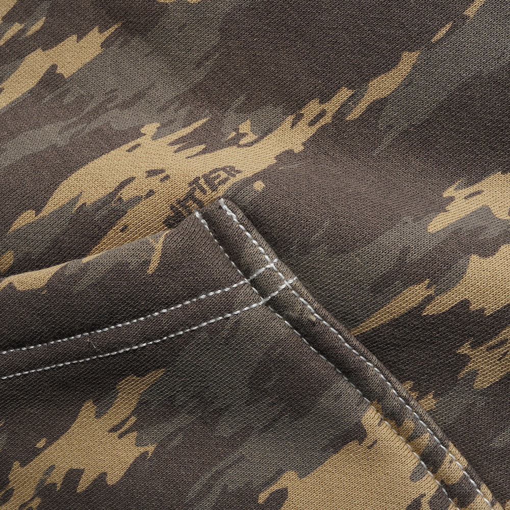 BLOTCH ZIP-THRU HOOD