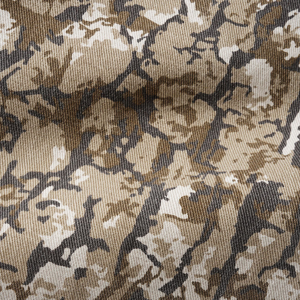 FRENZY ZIP-THRU HOOD TAN CAMO