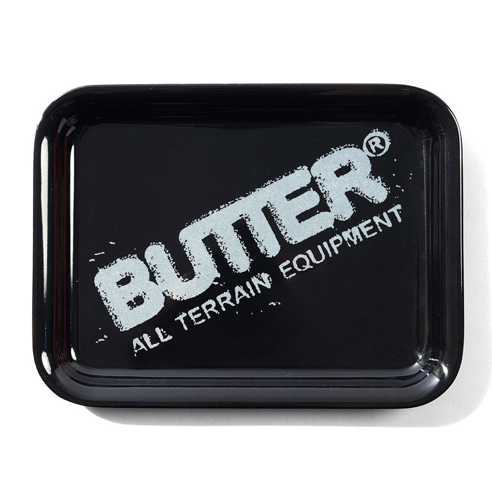 PLASTIC TRAY BLACK O/S