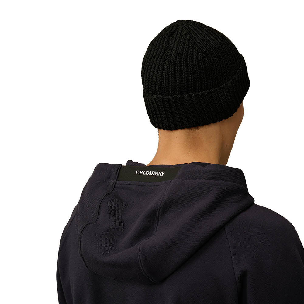 EXTRA FINE MERINO WOOL LENS BEANIE