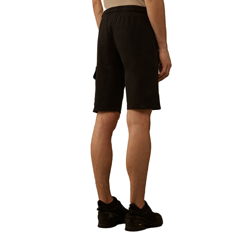 LIGHT FLEECE CARGO LENS SWEATSHORTS