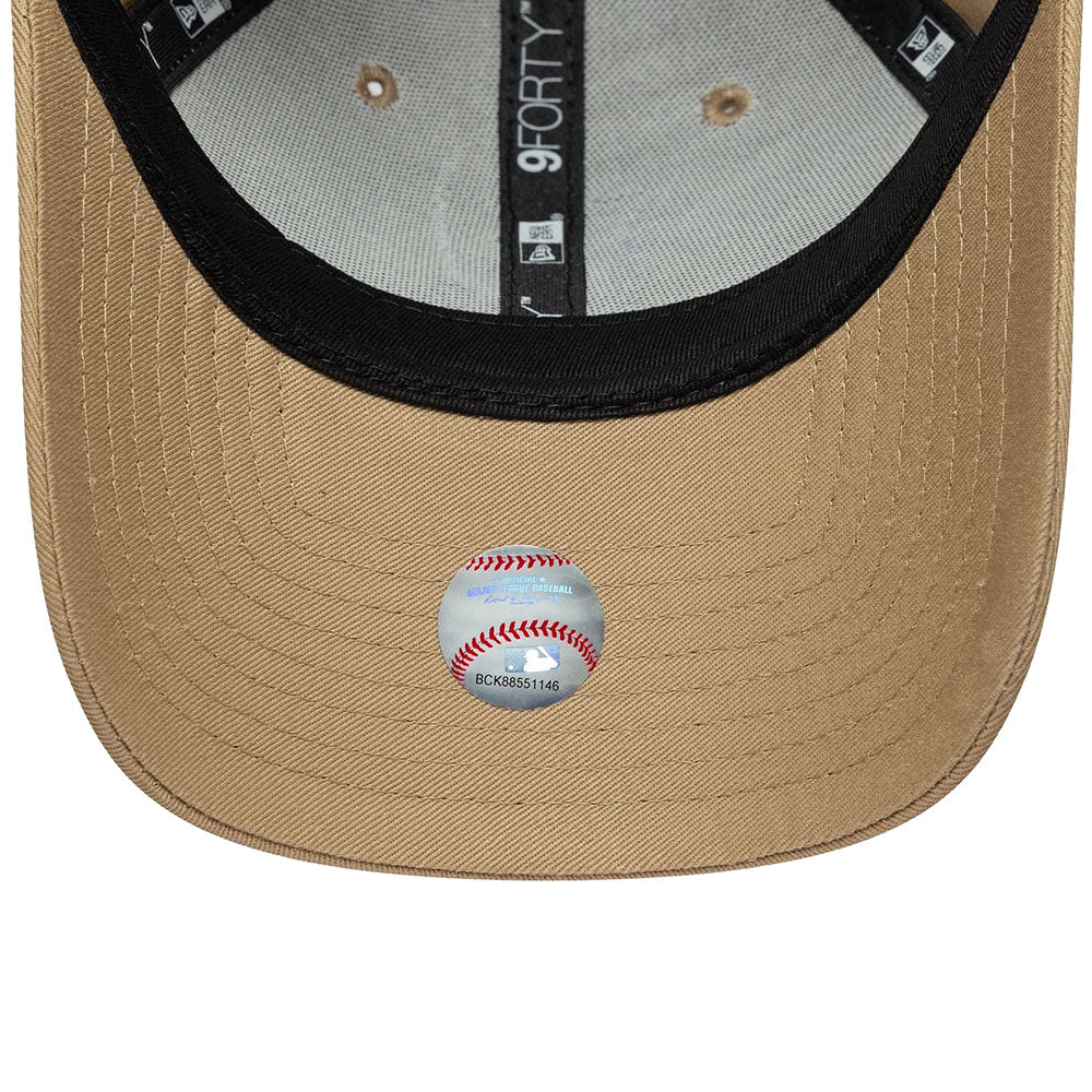 LA DODGERS WOMENS MLB ANIMAL INFILL BEIGE 9FORTY CAP