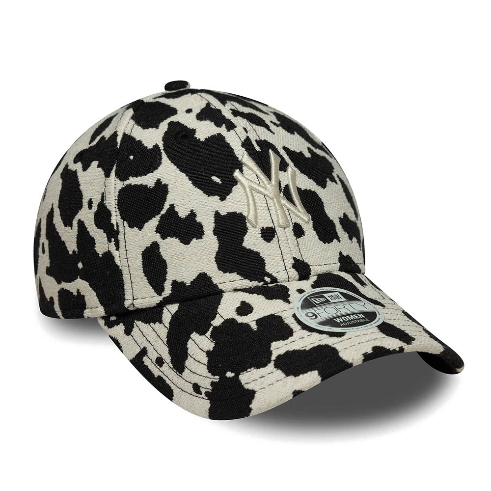 NEW YORK YANKEES WOMENS MLB COW BLACK 9FORTY CAP
