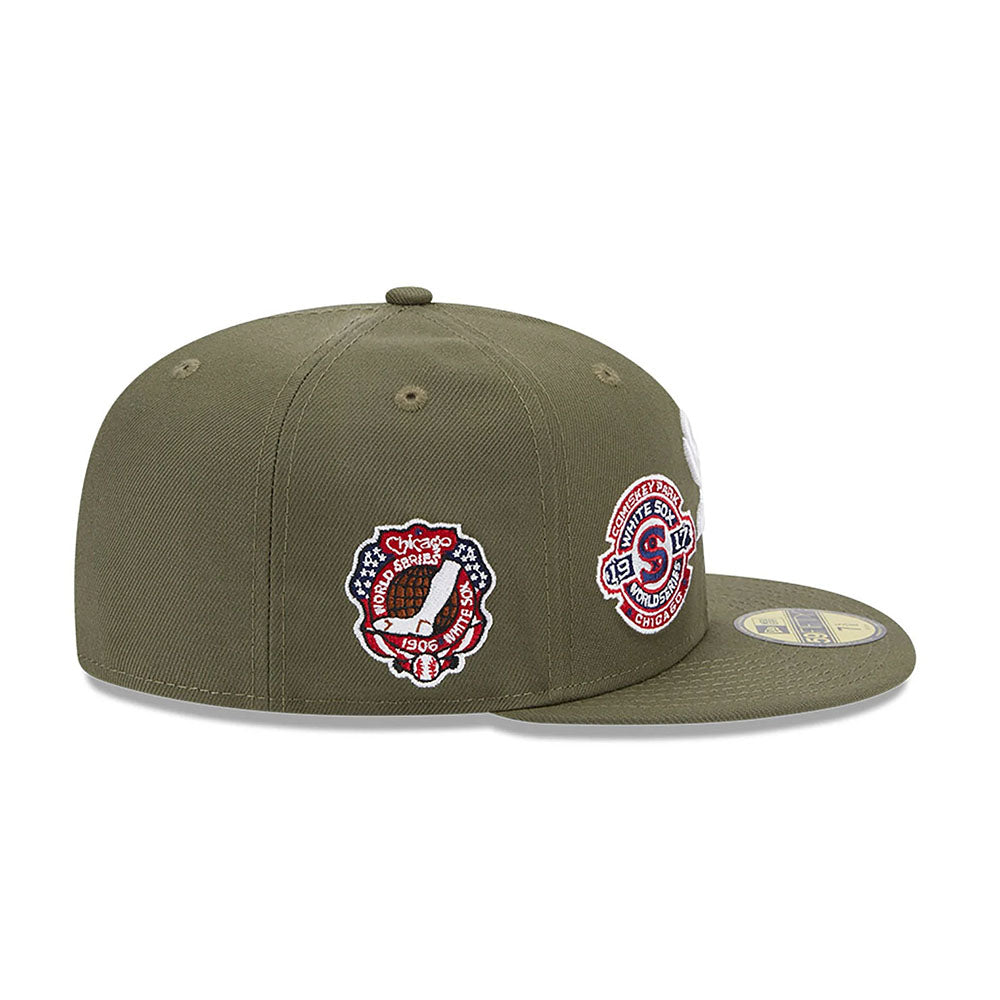 CHICAGO WHITE SOX WORLD SERIES KHAKI 59FIFTY FITTED CAP