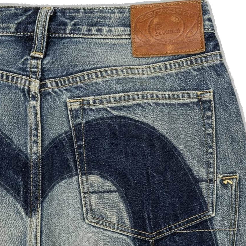 DAICOCK SHADOW POCKET WASHED JEANS