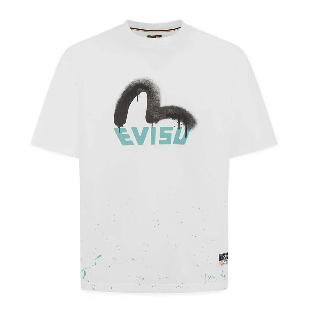 LOGO AND SEAGULL PRINT RELAX FIT T-SHIRT
