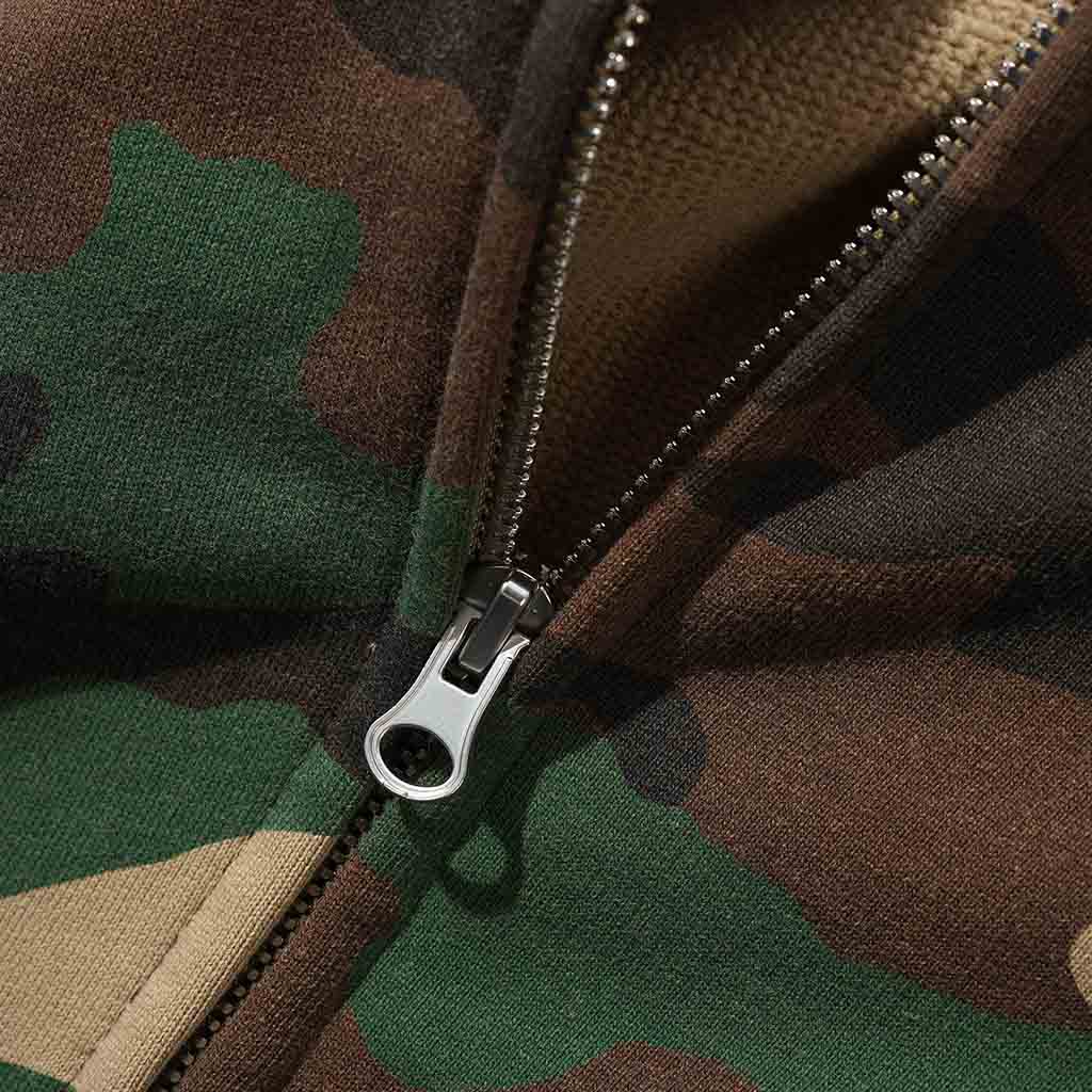 PATCHES ZIP-THRU HOOD