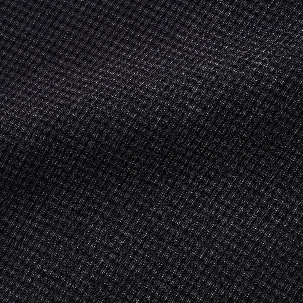 WAFFLE ZIP-THRU HOOD