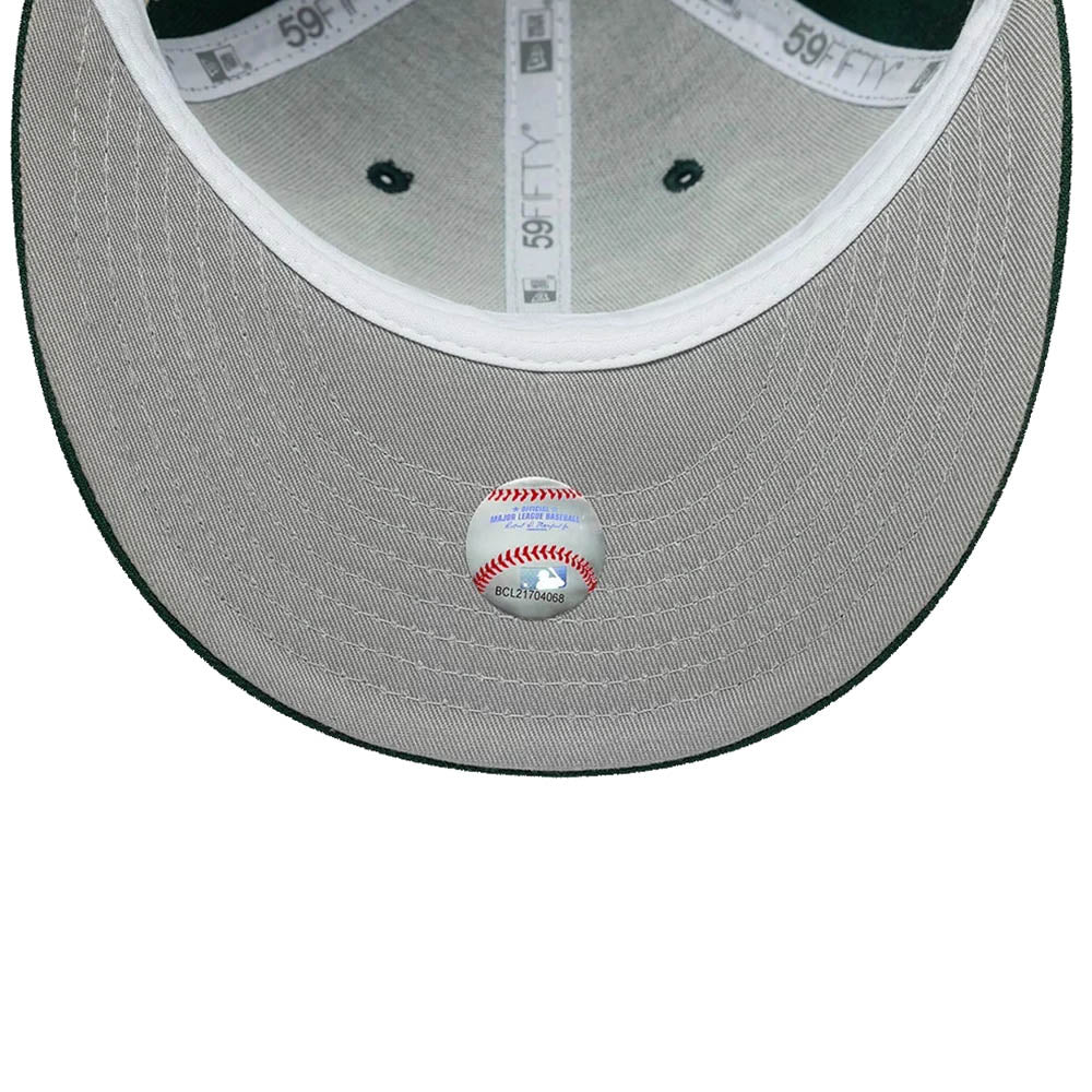 ATHLETICS MLB HISTORIC DARK GREEN LOW PROFILE 59FIFTY CAP