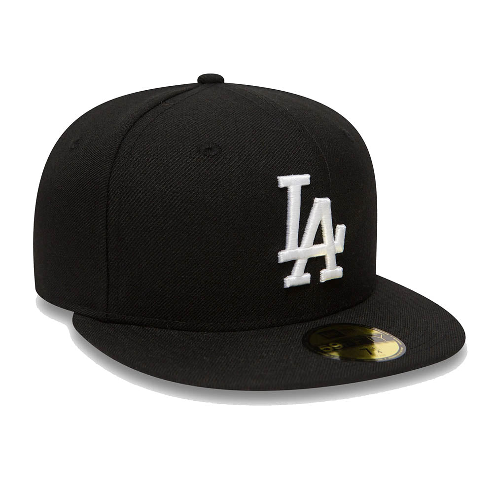 LA DODGERS ESSSENTIAL BLACK 59FIFTY CAP